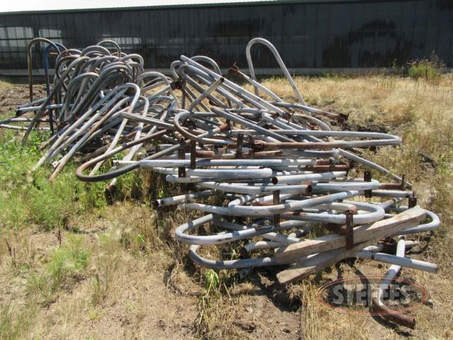 Approx. 500 cow stalls w/pipe, 